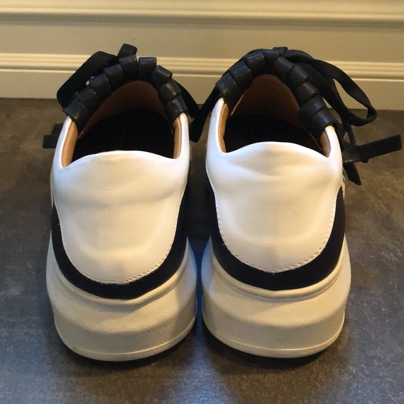 NWB Steve Madden Tassel Leather Sneakers - Picture 5 of 6